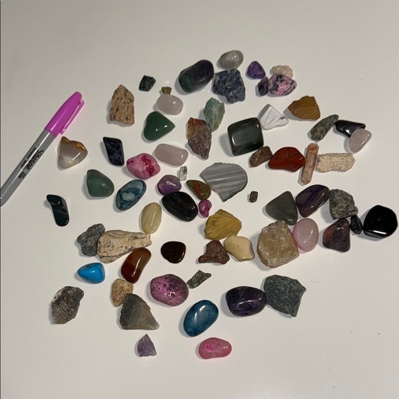 Assorted Colorful Gemstone and Rock Collection - Picture 1 of 3
